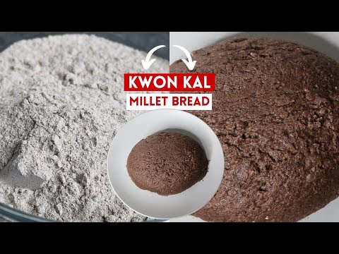 How To Mingle Kwon Kal | Ugandan Staple Food | Cooking Millet Bread Recipe From Acholiand, Uganda