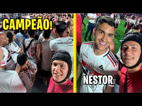 ENTREI NO CAMPO NA FINAL DA COPA DO BRASIL! São Paulo X Flamengo