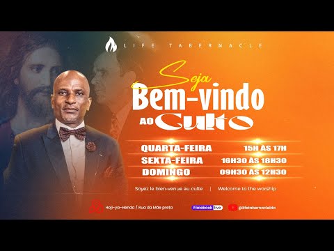 REUNIÃO DE ORAÇÃO (DEUS AINDA OUVE O TEU CLAMOR) | 04-02-2026 | PREG. JOSÉ SHAKO | LIFE -TAB.