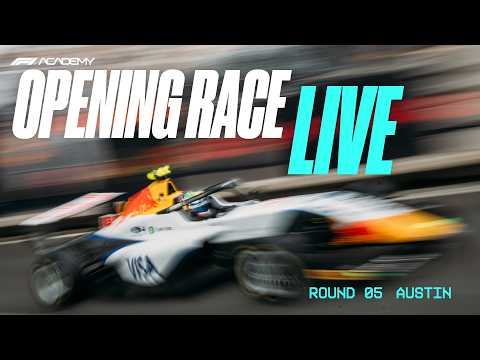 LIVE: Opening Race | Austin 2026 | F1 ACADEMY