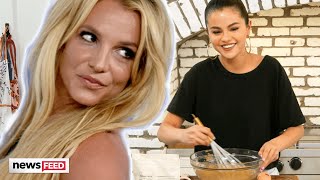 Selena Gomez INVITES Britney Spears Over To Cook Amid IG Shoutout!