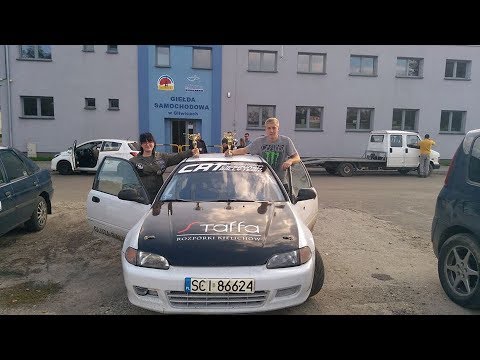 5 Gliwicki Rally Sprint 2017 Gluza Marcin/Klaczańska Kamila Honda Civic 1.3