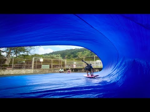 BEST TARP SURFING SESSION EVER | JAMIE O BRIEN