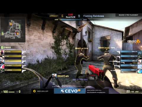 CEVO Season 5 Pro Placement: Flaming Rainbows vs. Area 51 on de_inferno (1 of 2)