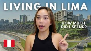 How Much Did I Spend in Lima, Peru | Full BREAKDOWN Cost of Living in Peru