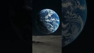 This Is How Earth Looks From the Moon 🌍🌑 | Real Space Perspective #earthview #moonhorizon #nasa #exo