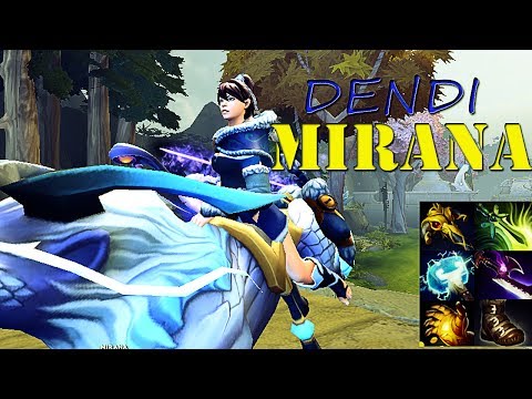 Dendi mirana carry dota 2 patch 7.06 new meta pro gameplay 21/06/2017
