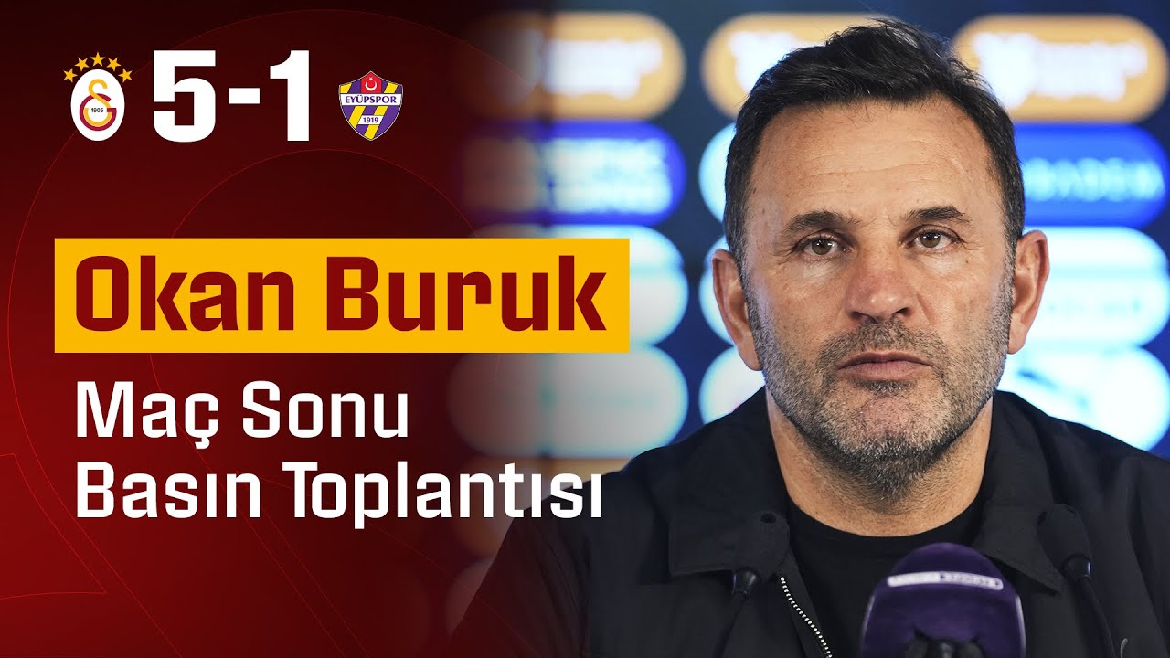 🎙️ Teknik direktörümüz Okan Buruk’un, ikas Eyüpspor maçı sonrasında yaptığı açıklamalar