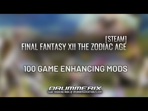 Final Fantasy XII The Zodiac Age +100 Cheats Demo