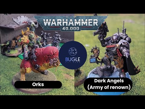 Orks vs Dark Angels | Warhammer 40k Battle Report