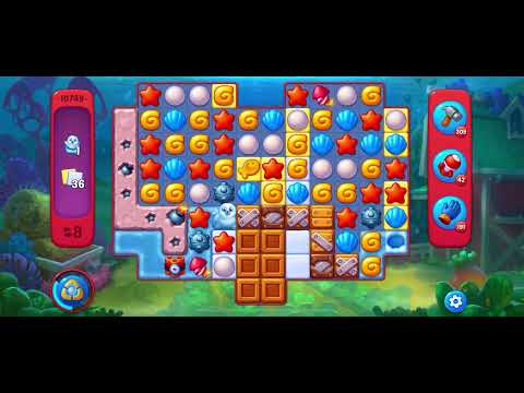 Fishdom Hard level 10749 no boosters フィッシュダム ハード