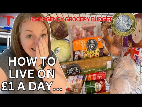 Eating For £1 A Day (FULL WEEK CHALLENGE)