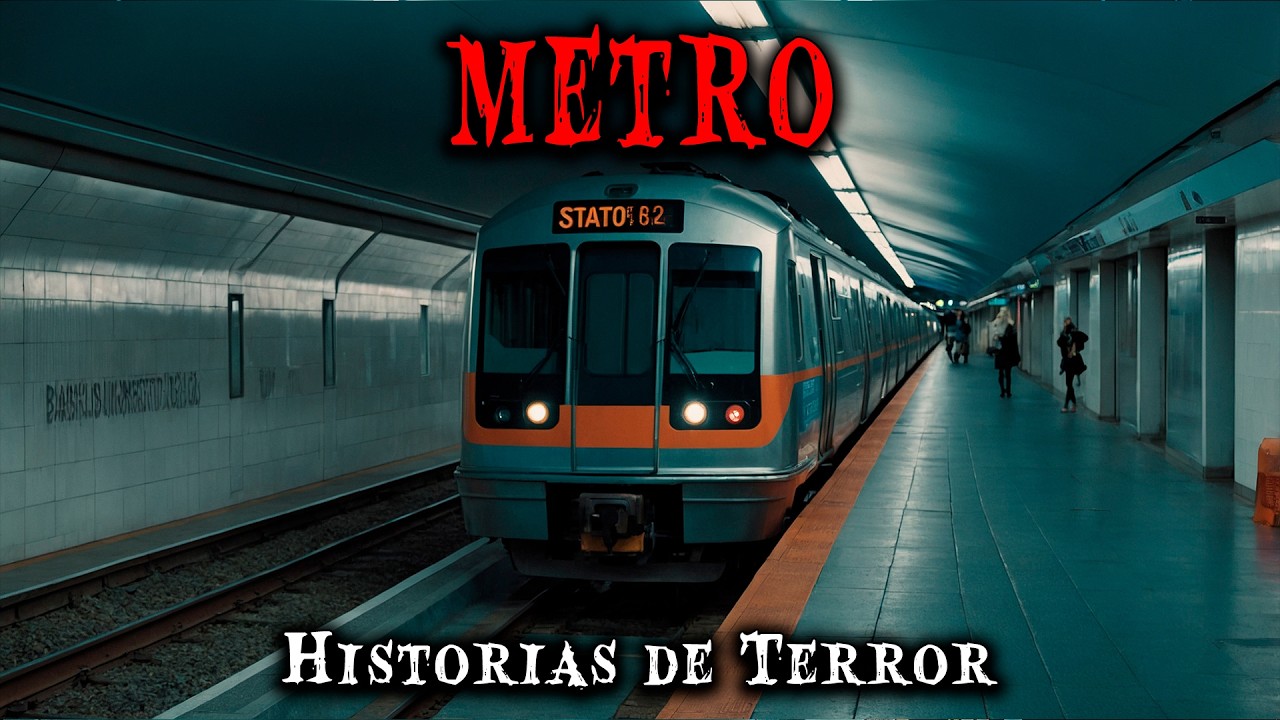 2 Horas de Historias de Terror Reales del Metro en México - Relatos de Horror