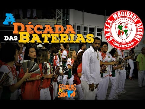 A Década das Baterias -MOCIDADE ALEGRE |Bateria Ritmo Puro| Mestre Sombra #PioneiroNoVídeoDosBreques
