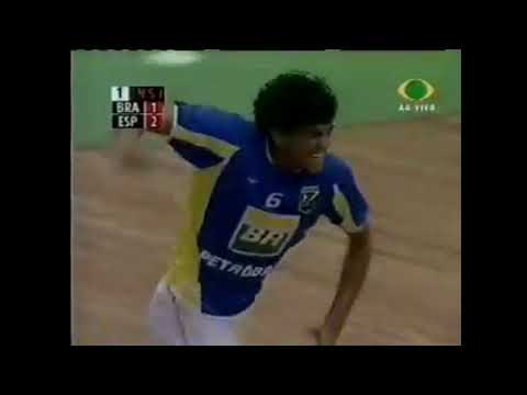 Mundial Junior de Handebol de 2003 no Brasil/Paraná - Segunda fase - Brasil x Espanha