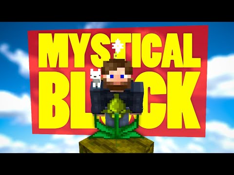 Mystical Block EP1 Inferium Seed and a Hoe