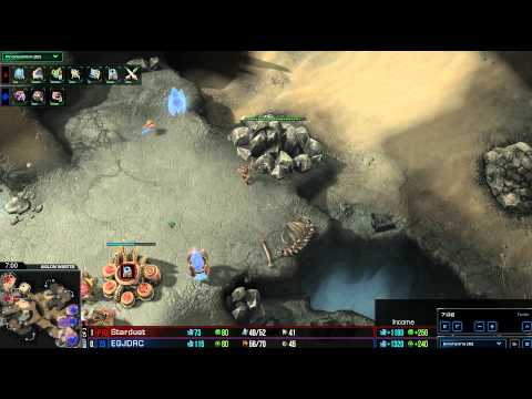 HD Starcraft 2 Stardust v Jaedong PvZ DreamHack Heart of the Swarm g2
