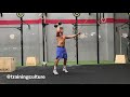 Dumbbell hang clean and jerk | Training culture