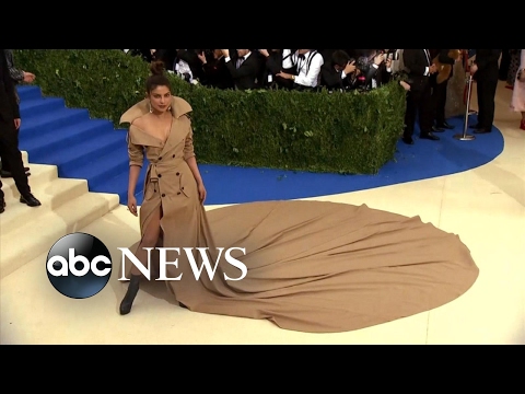 Behind the scenes at the Met Gala 2017