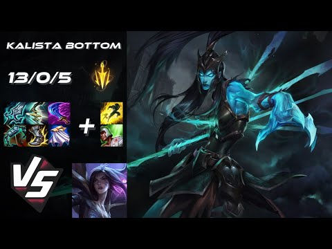 BOTTOM Kalista vs Kai'Sa - EU Grandmaster Patch 14.6