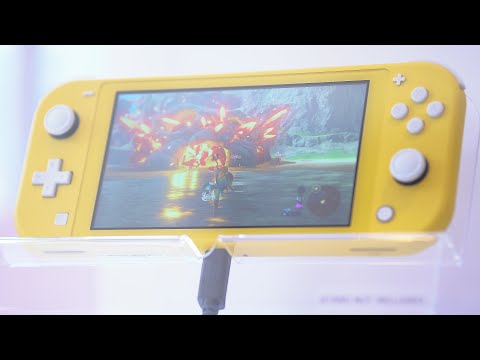 New Nintendo Switch Lite First Look at NYC Event | ALL 3 Launch Colors | Raymond Strazdas
