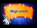 Magic Words Good Manners For Kids