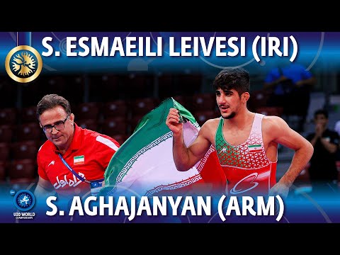Saeid Morad Esmaeili Leivesi (IRI) vs Suren Aghajanyan (ARM) - Final // U20 World Championships 2022