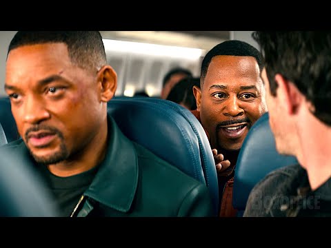 "We fly together, we die together" (the passengers freak out 😂) | Bad Boys For Life | CLIP 🔥 4K