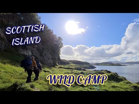Scottish Island Wild Camp-Hiking the Isle of Lismore-Port Appin-Port Ramsay-Seals-Sunset-Loch Linnhe