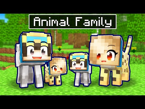 Shocking! Nico's Crazy Animal Family in Minecraft