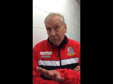 Martin Tyler on Leiston