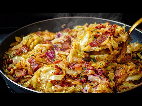 Cooking cabbage to family recipe with Emma!
