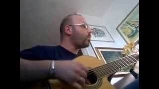 Elvis Presley / The Cranberries - &quot;In the ghetto&quot; AndreaZ. guitar cover (26-05-2014)