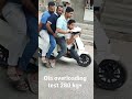 Olas1pro Ev Bhavish Ola S1 Pro 300kg Extreme Load Test