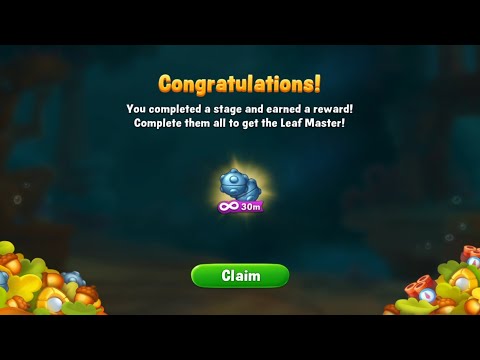 Fishdom Get 30 Minutes Bomb, Win Strikes Level 1072 - Super Hard Level 1081
