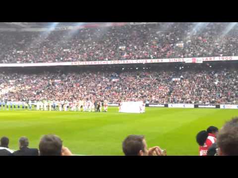 Ajax - feyenoord 1-1 23-10-2011 Firework [HD]
