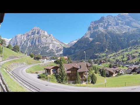 Interlaken Ost to Grindelwald by train.