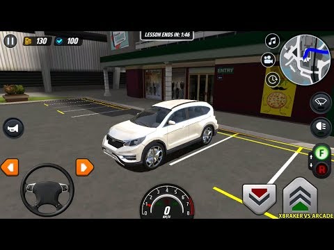 Car Driver’s License Course - New Luxury White SUV 4x4  Unlocked - Best Android Gameplay #5