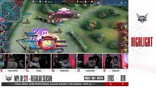 Download lagu MIC CHECK EVOS VS BTR 2-1 MPL ID SEASON 11 - Mobile Legends mp3