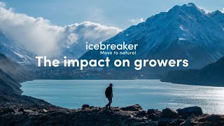 Icebreaker Protect Our Winters x icebreaker The impact on growers