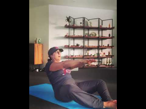The Peaceful and Quiet In Home Workout with Jacob Silj - BLOOPER Sit Ups