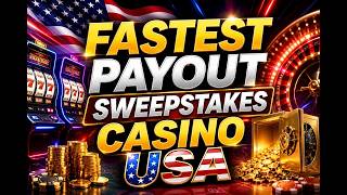 Fastest Payout Sweepstakes Casino USA 2026: Top Sites for Instant Wins! 🚀