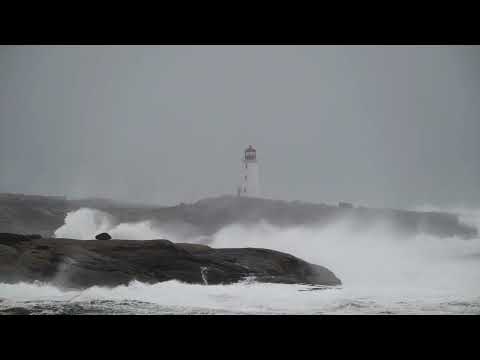 Hurricane Lee at Peggy's Cove, Nova Scotia - September 16/2023