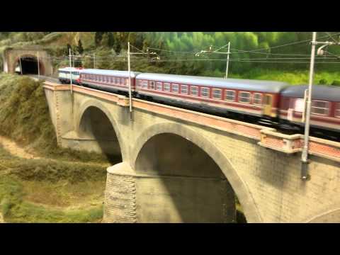 Espresso Mongibello 1992 Siracusa/Palermo-Milano anno 1998 (scala H0 1:87)