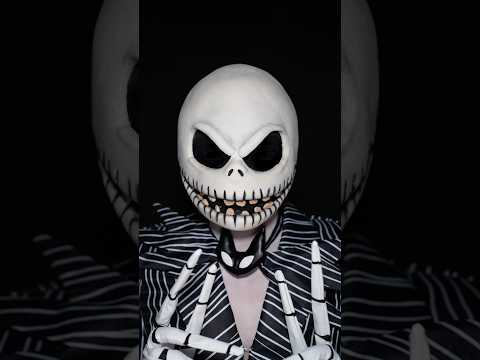 Jack Skellington makeup transformation/tutorial SFX | The Nightmare Before Christmas