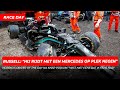 George Russell haalt flink uit naar Bottas: 'Hoe kun je met een Mercedes op P9 rijden?!' | GP Imola