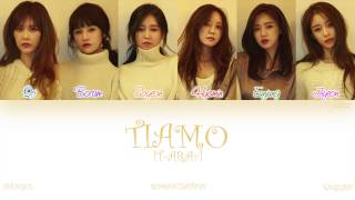 [HAN|ROM|ENG] T-ara (티아라) - TIAMO (Color Coded Lyrics)