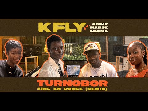 K Fly - Turnobor (Sing En Dance)  ft Saidu, Adama & Mabsz - UK Remix [UK Lyric Video]