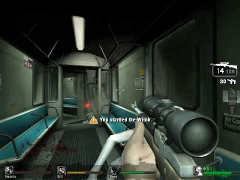 Left 4 Dead - First time witch encounters
