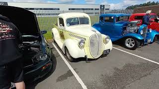 Coleshill Auto Breakfast May 2025 Hot Rat Rod Custom Classic Vintage Sports Kit American Car Show
